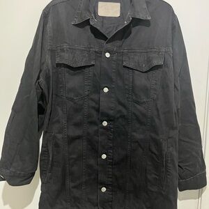 H&M Black Jean Jacket